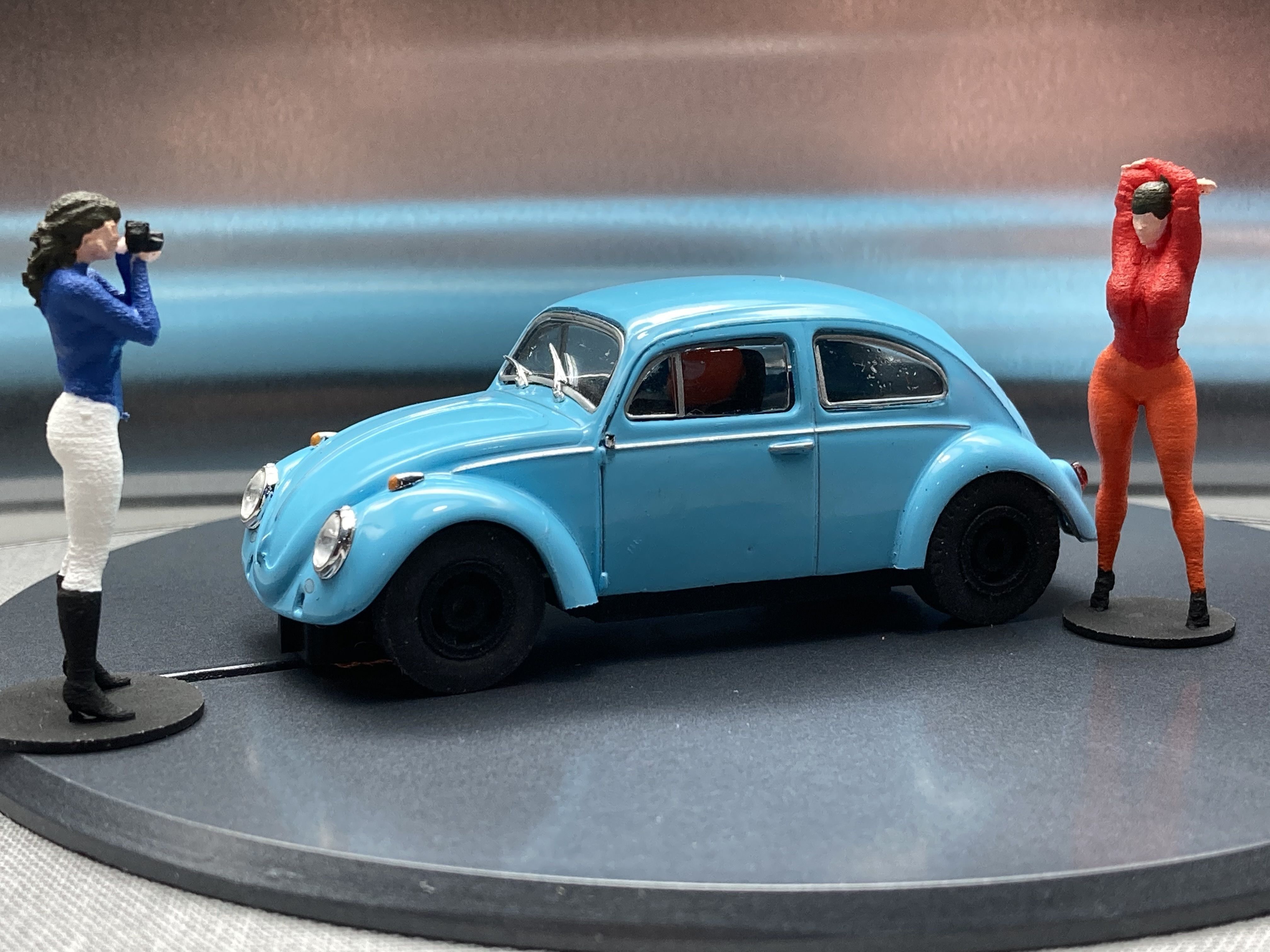 adjustable slot car chassis 3D print model_2