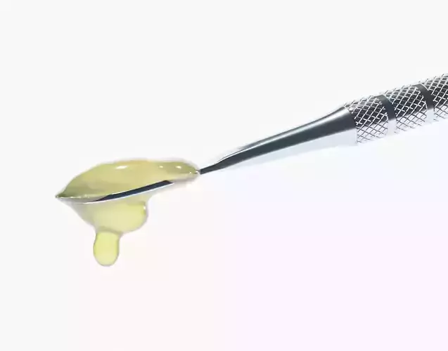 Cannabis Concentrate Dab Tool 3D model