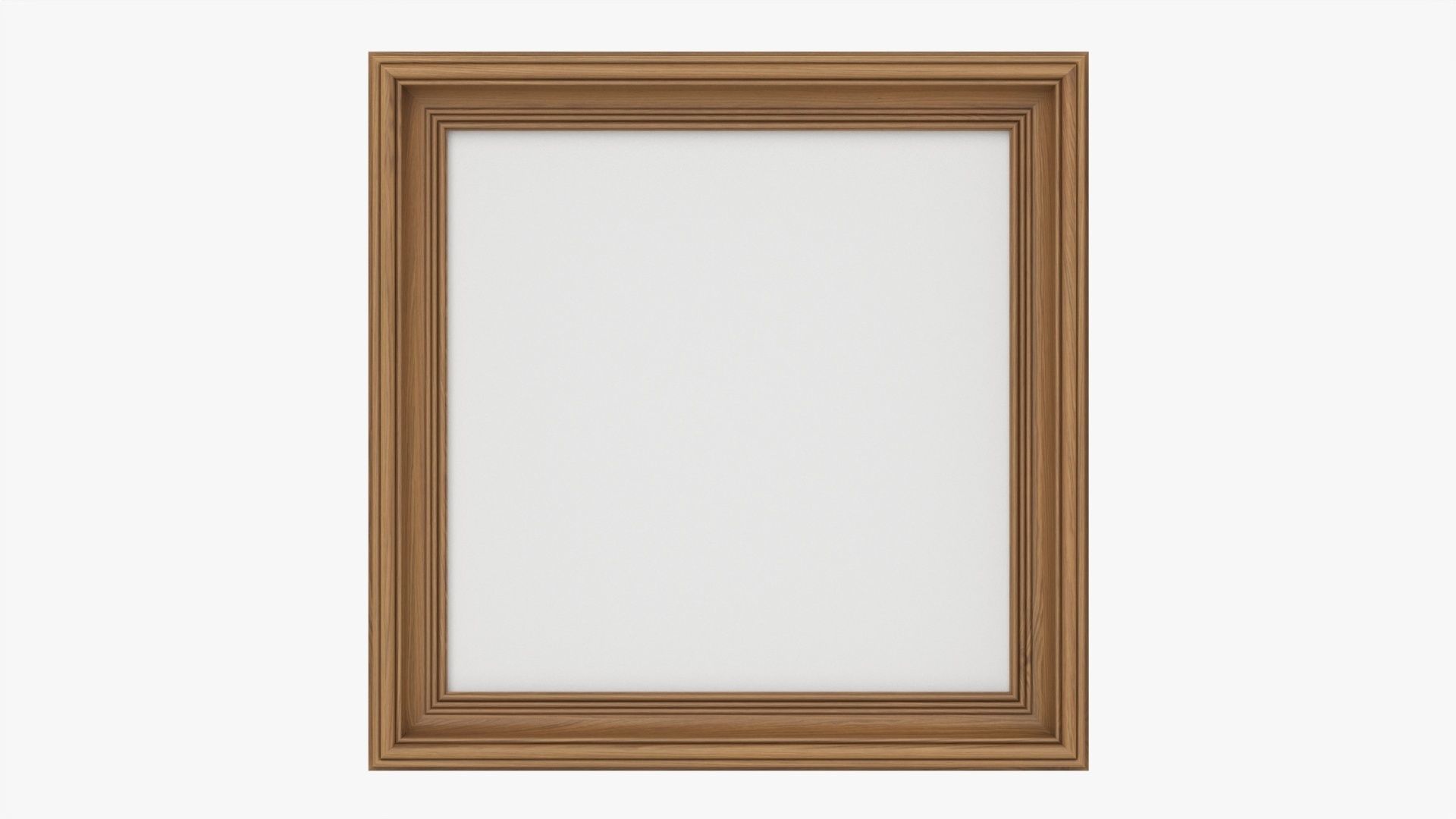 Frame square with picture 01 3D model_3