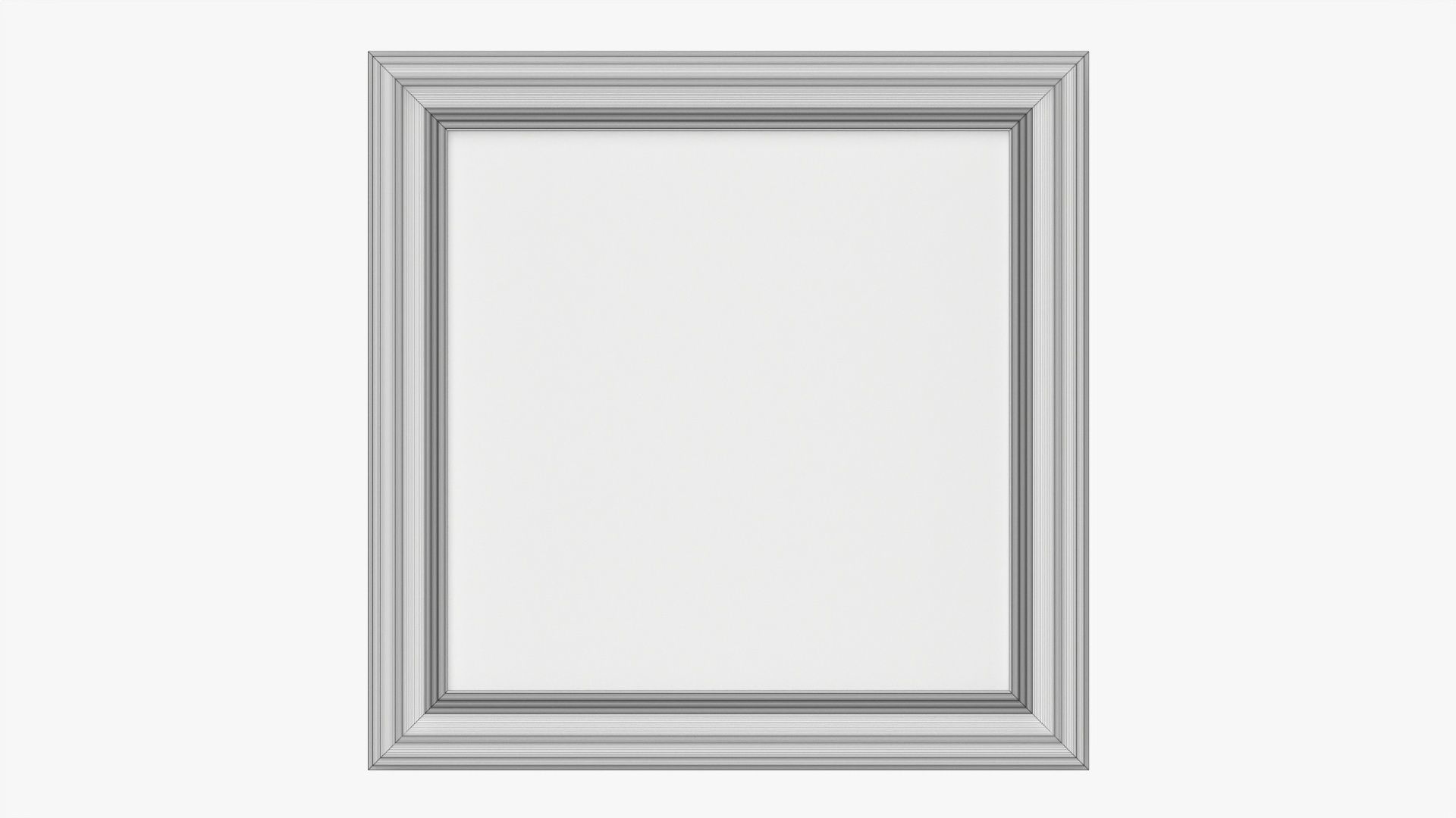 Frame square with picture 01 3D model_10