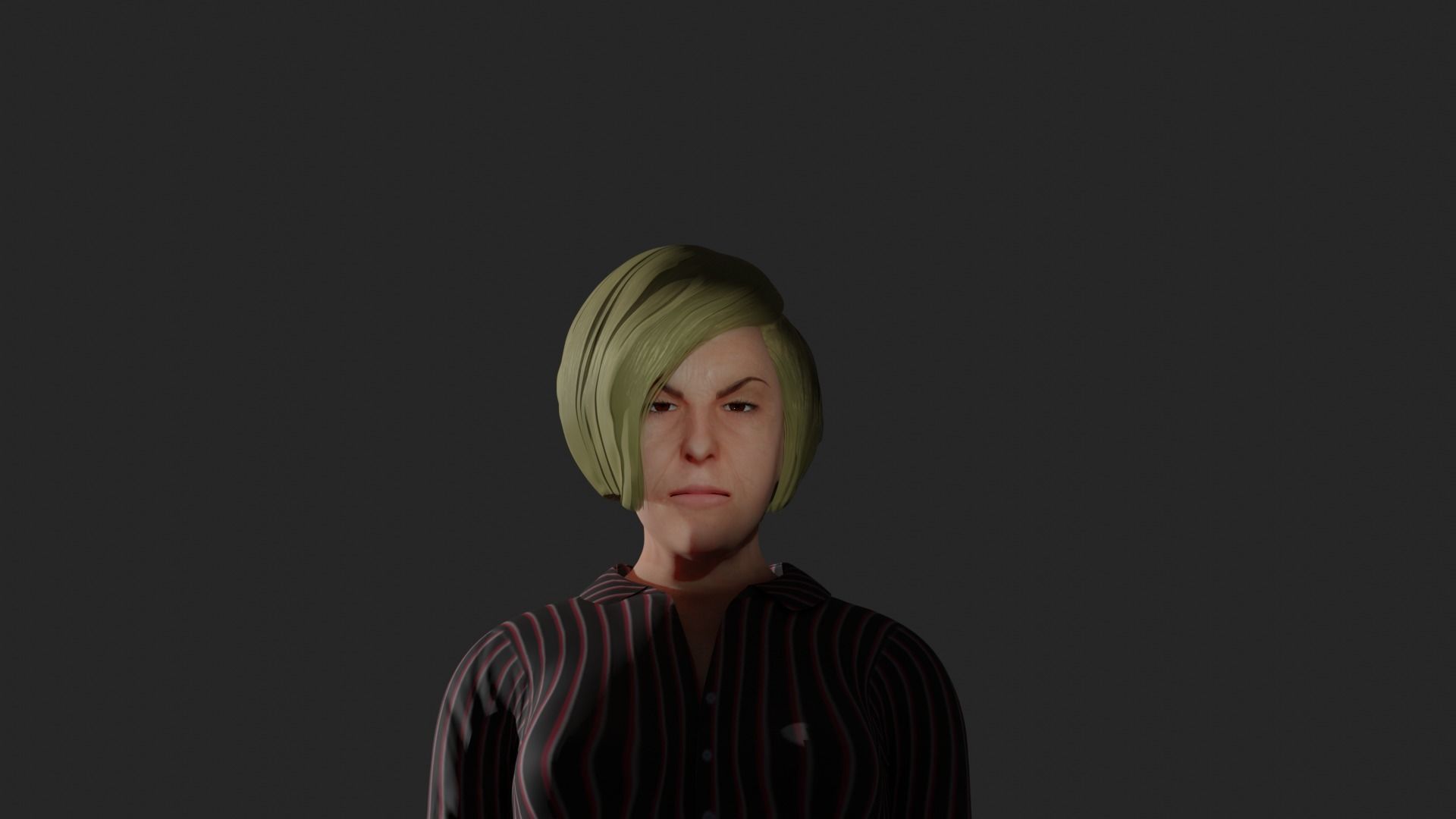 Aunt Karen Free 3D model_1