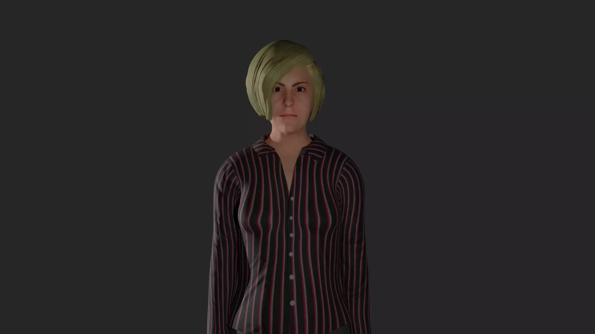 Aunt Karen Free 3D model_0