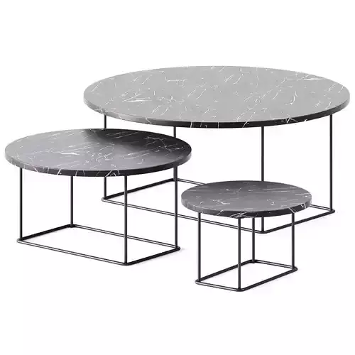 Fat-Fat Outdoor Marble Table by B and B Italia