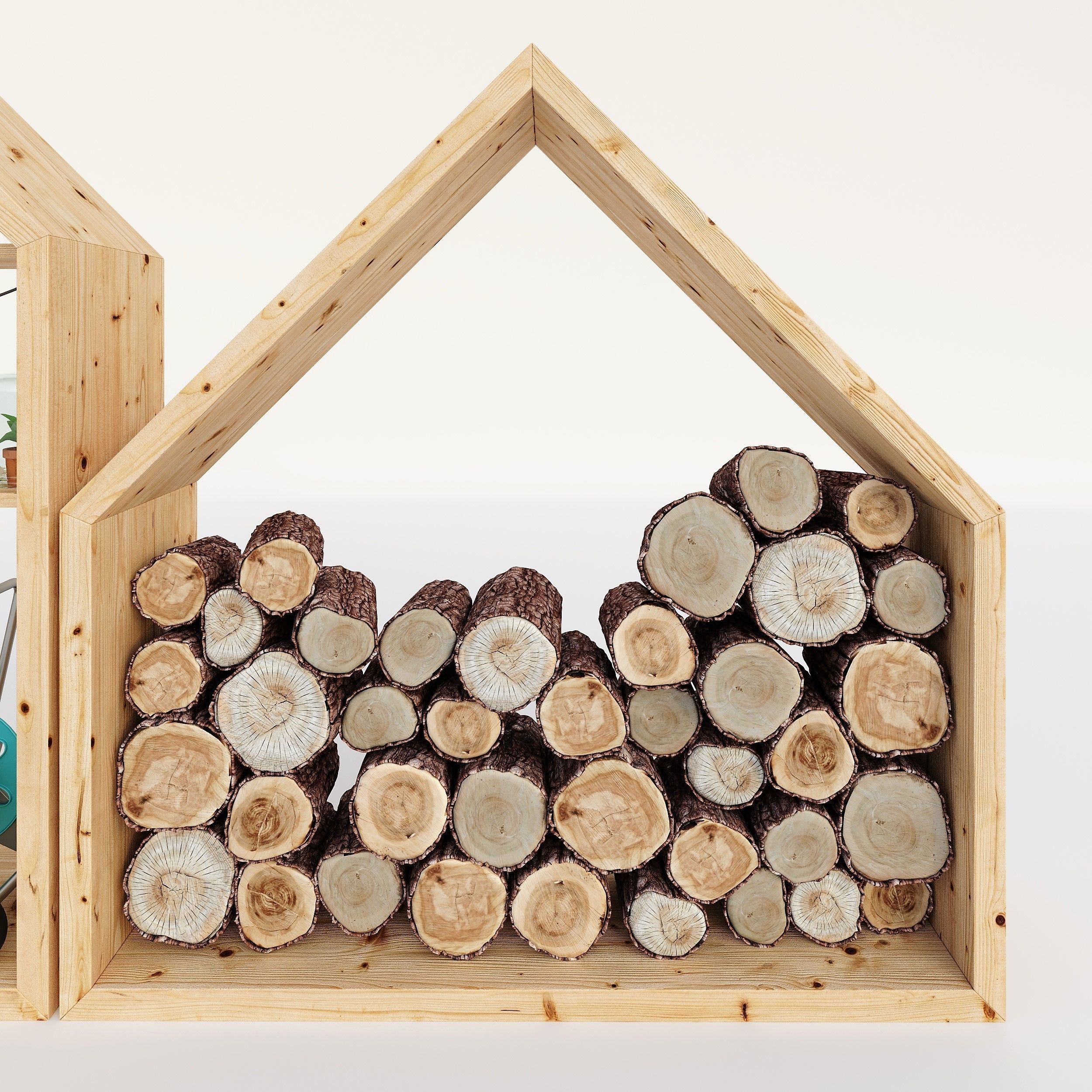 Garden tools 3D model_3