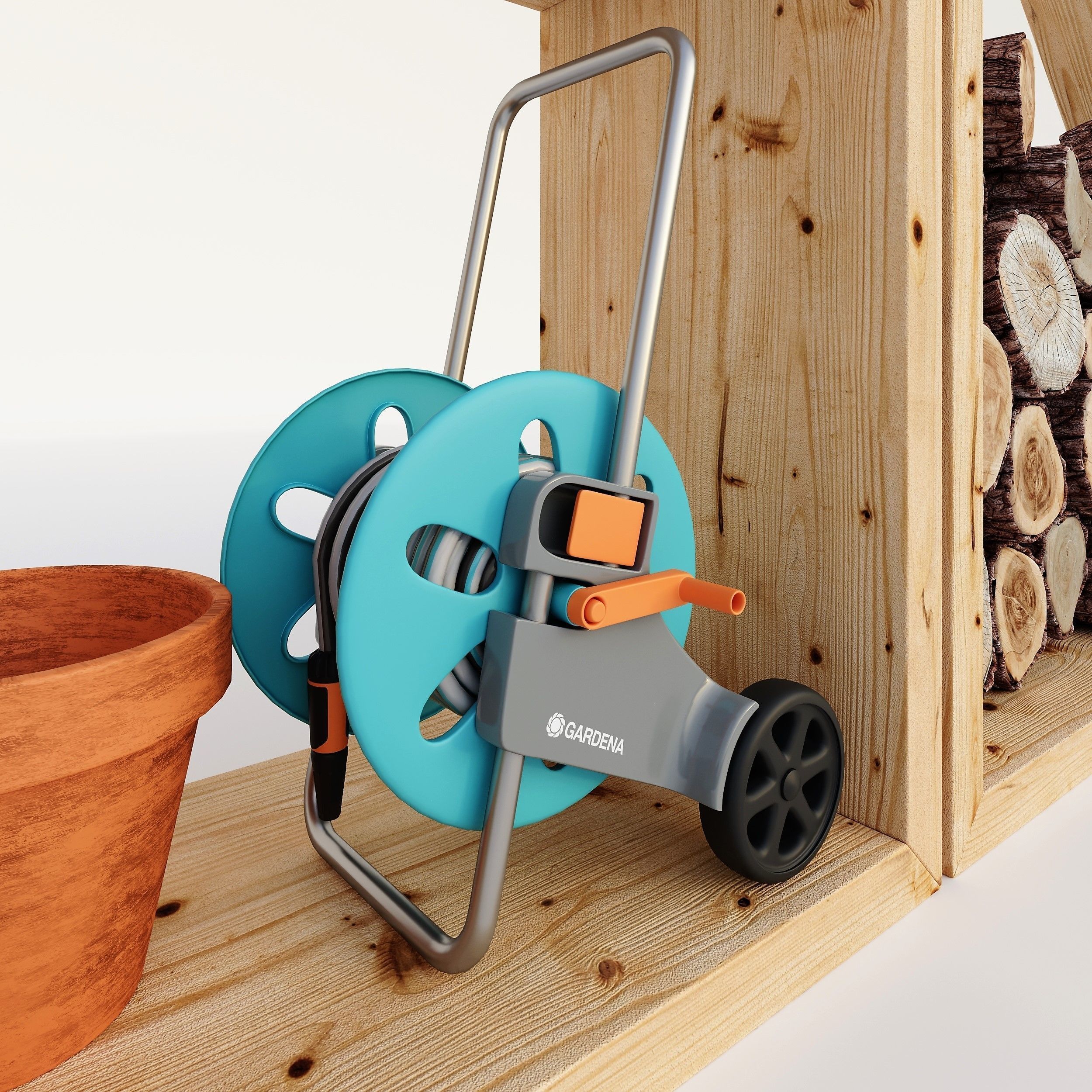 Garden tools 3D model_4