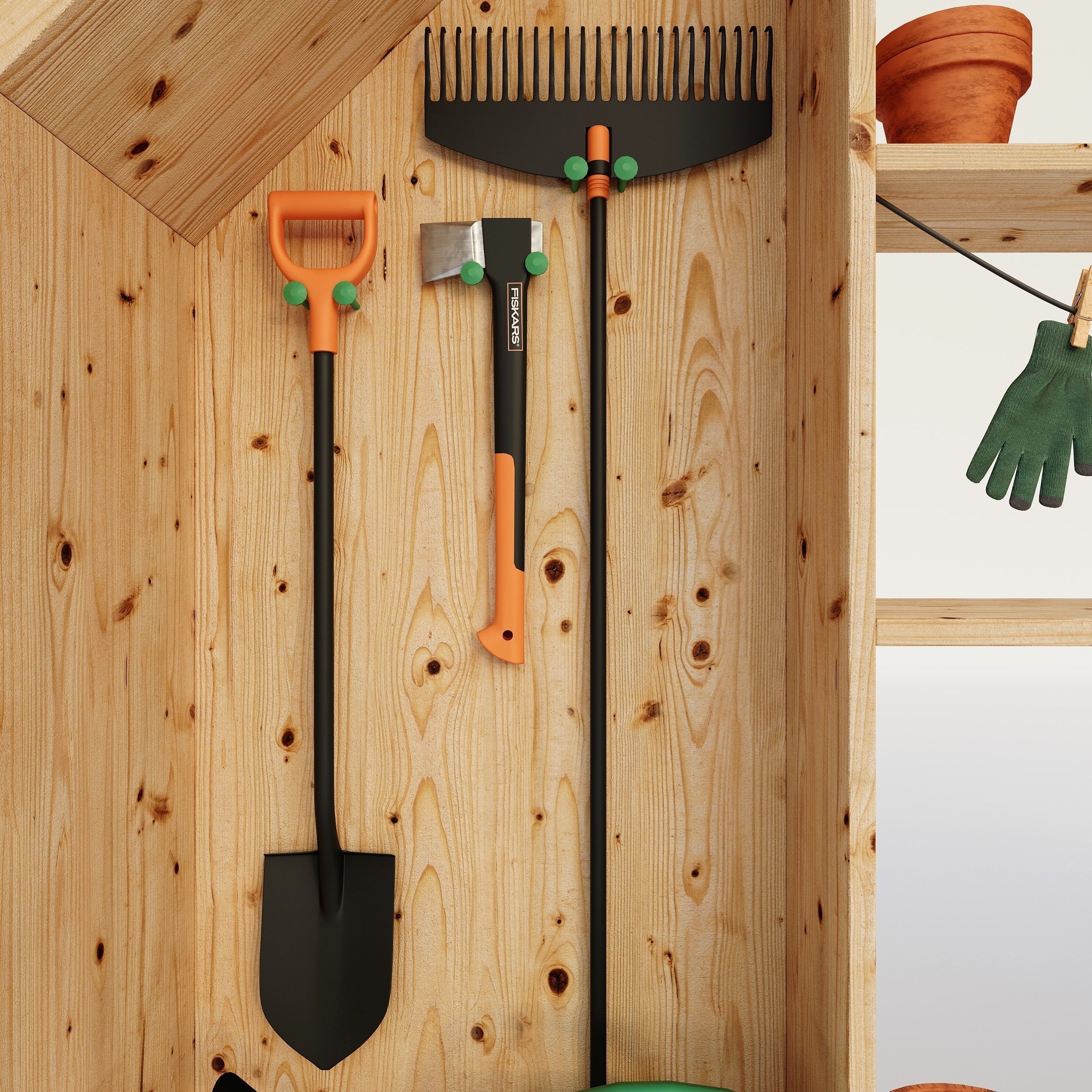 Garden tools 3D model_6