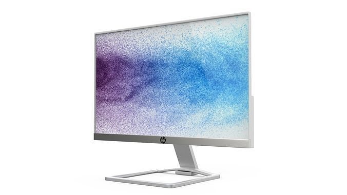HP MONITOR Low-poly 3D model