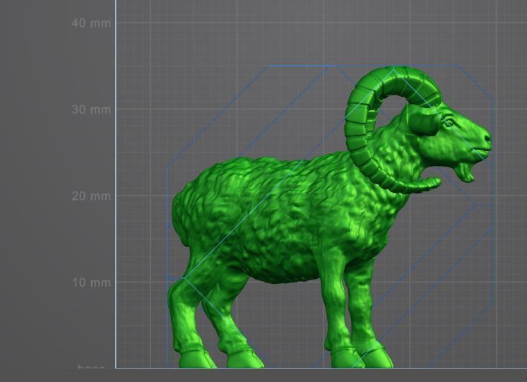 Ram in full 3D 3D print model_4