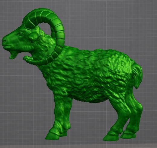 Ram in full 3D 3D print model_6