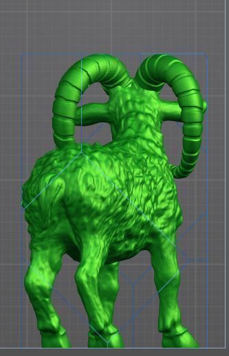 Ram in full 3D 3D print model_2