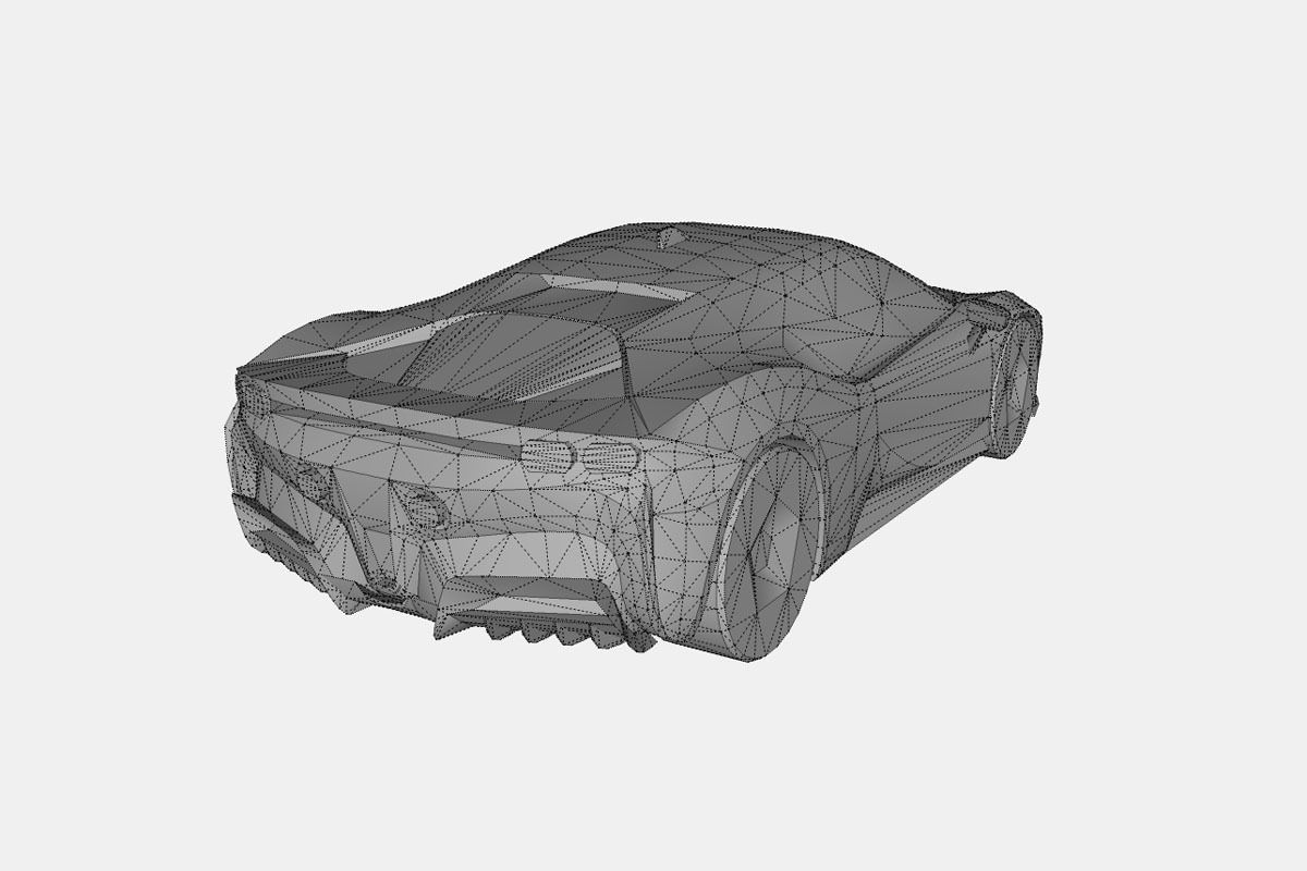 Ferrari SF90 Stradale 2021 Low-poly 3D model_19
