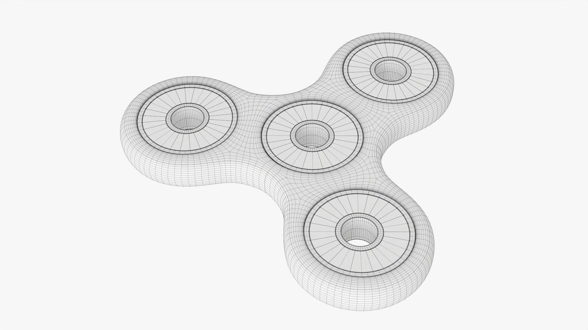 Fidget spinner 3D model_6