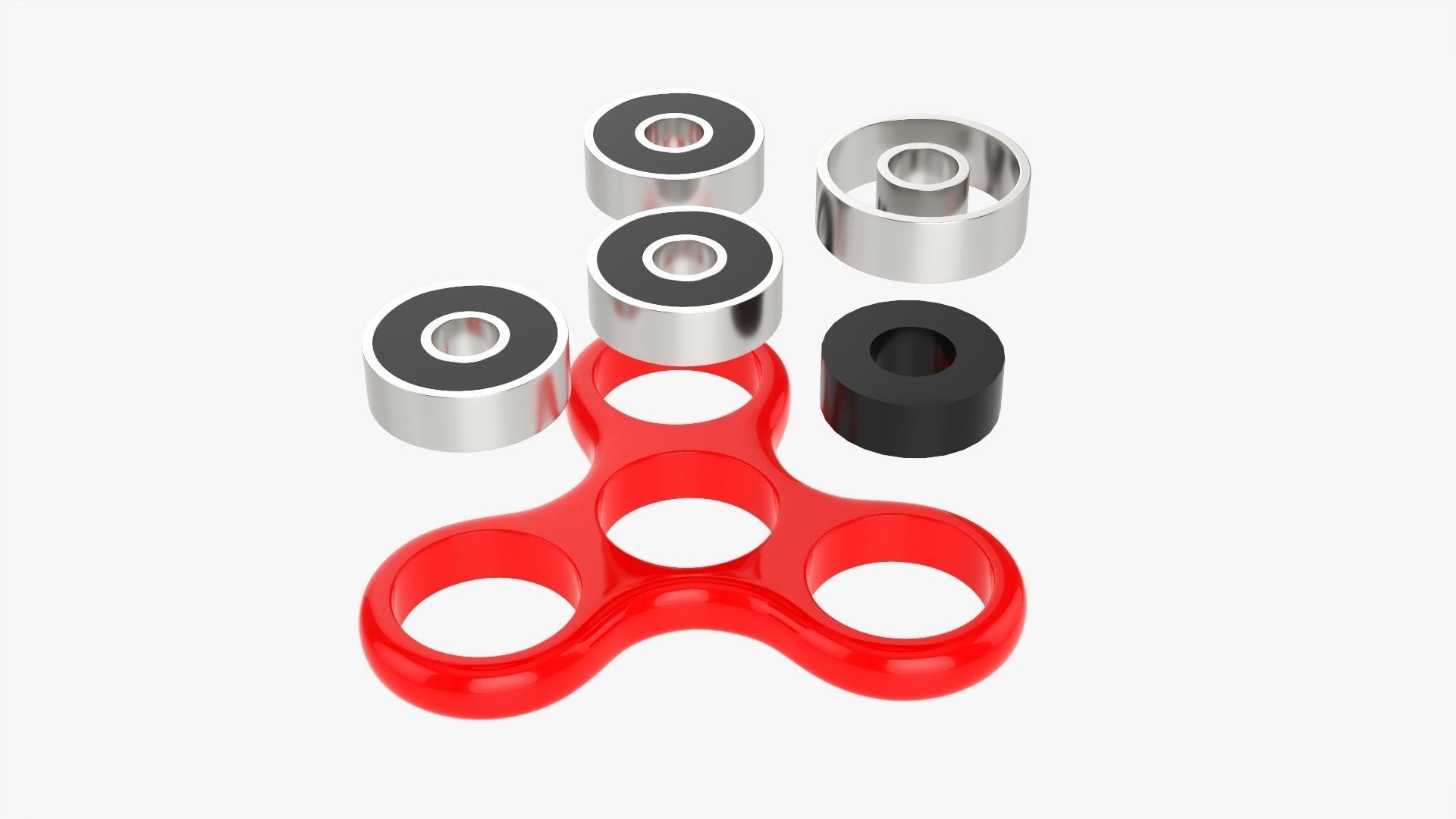 Fidget spinner 3D model_5