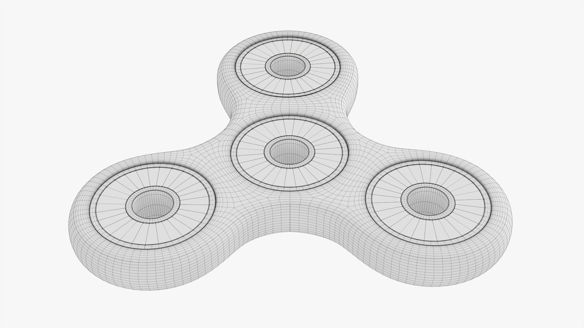 Fidget spinner 3D model_7