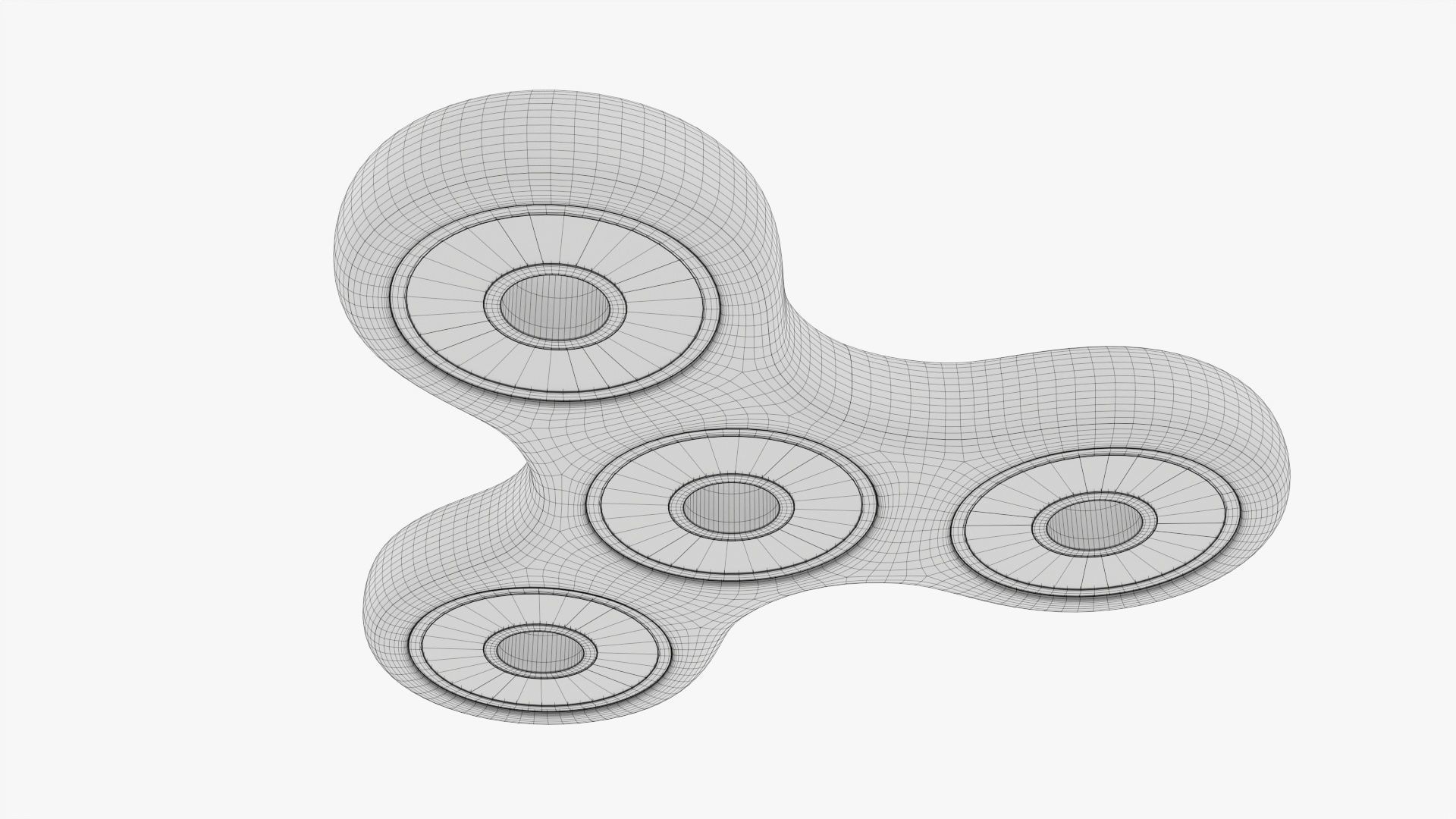 Fidget spinner 3D model_8