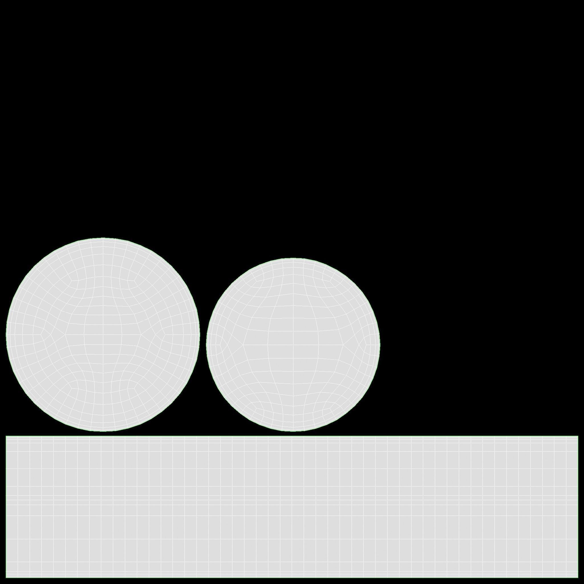 Glass bottle with cork small 3D model_10