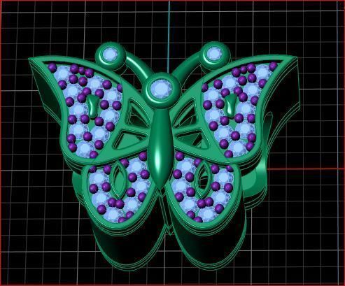 Pandora - Charm 3D print model_3