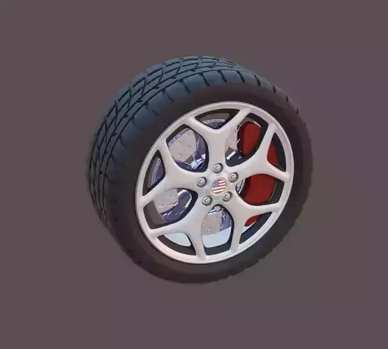 Rims frost floke design