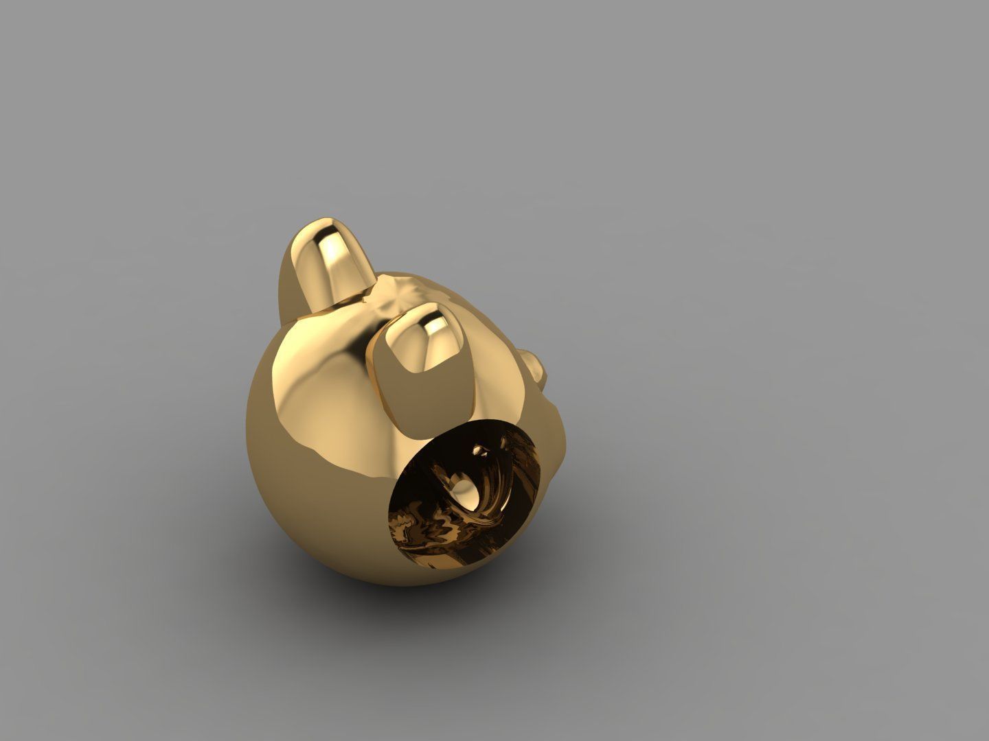 Pandora - Charm 3D print model_5