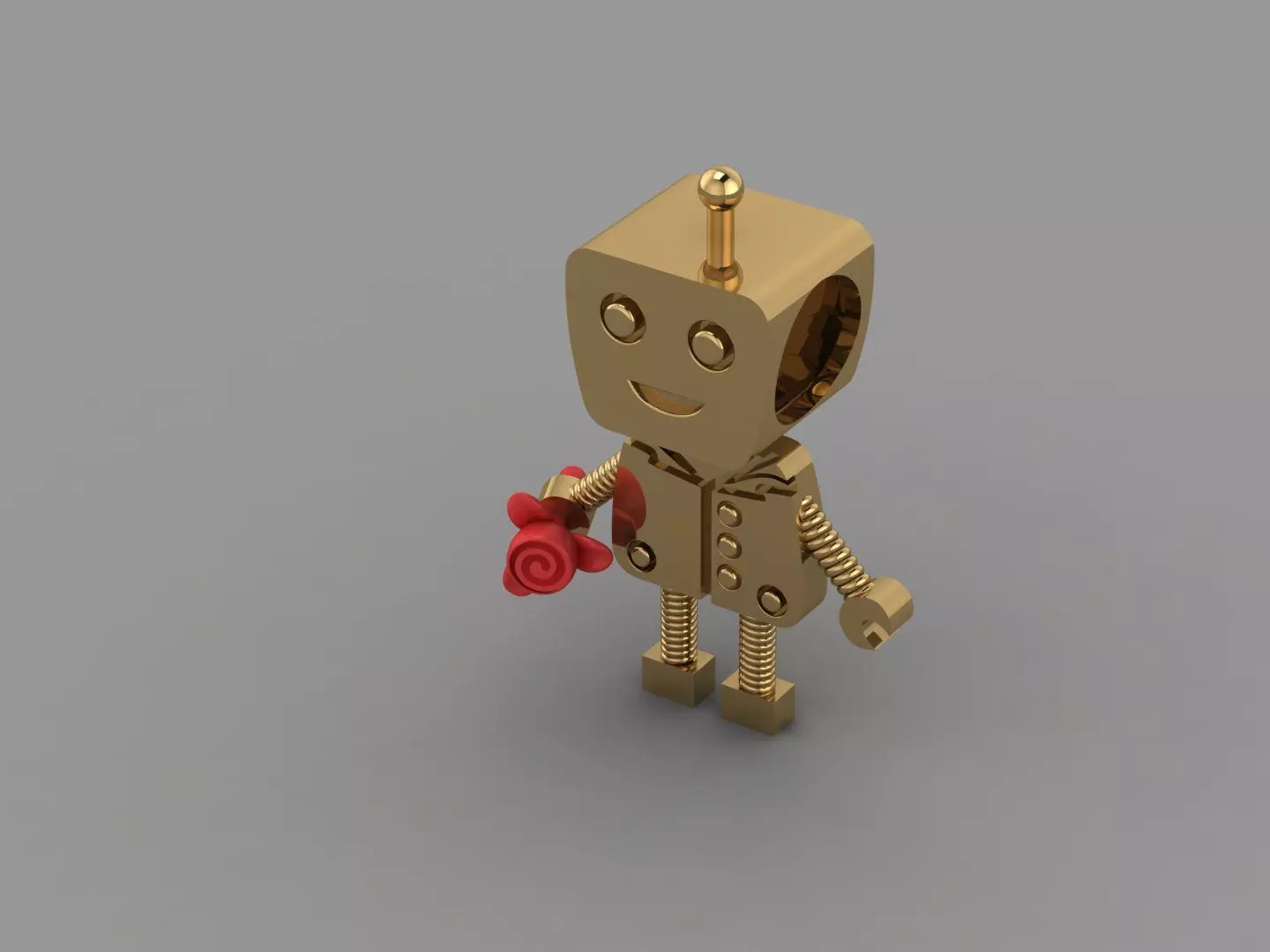 Pandora - Charm 3D print model_0