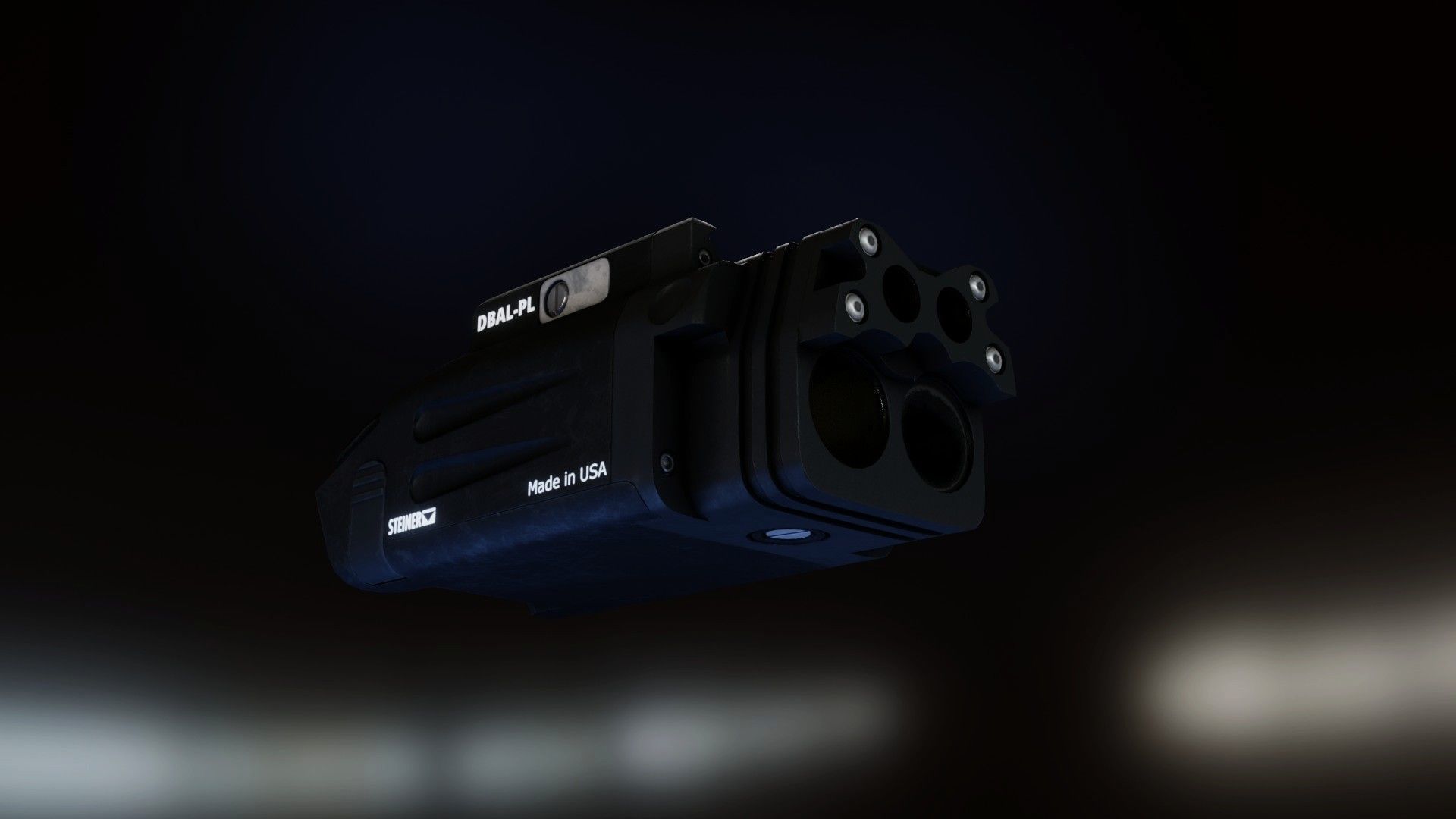 Steiner DBAL-PL laser pistol light Low-poly 3D model_5
