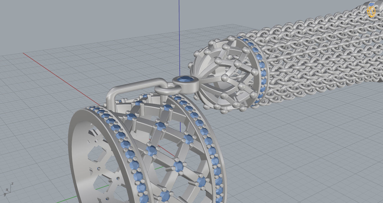 Tassel Ring 3D print model_12
