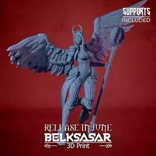 Sindriel the Seductive Angel Nude