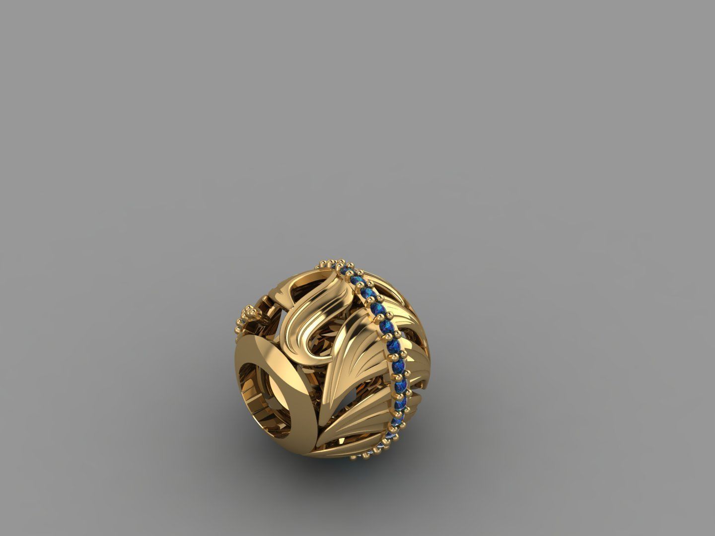 Pandora - Charm 3D print model_3