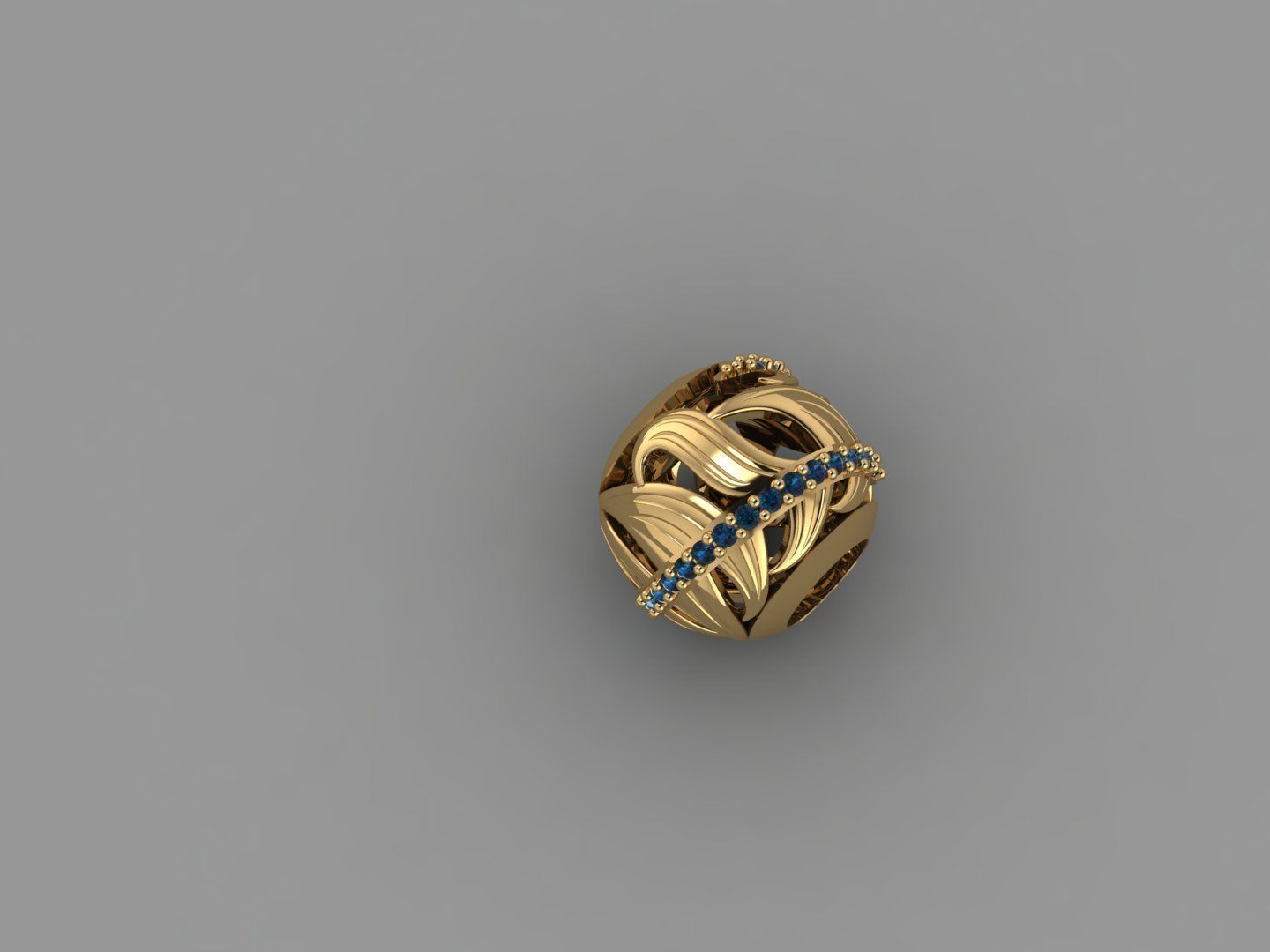 Pandora - Charm 3D print model_5