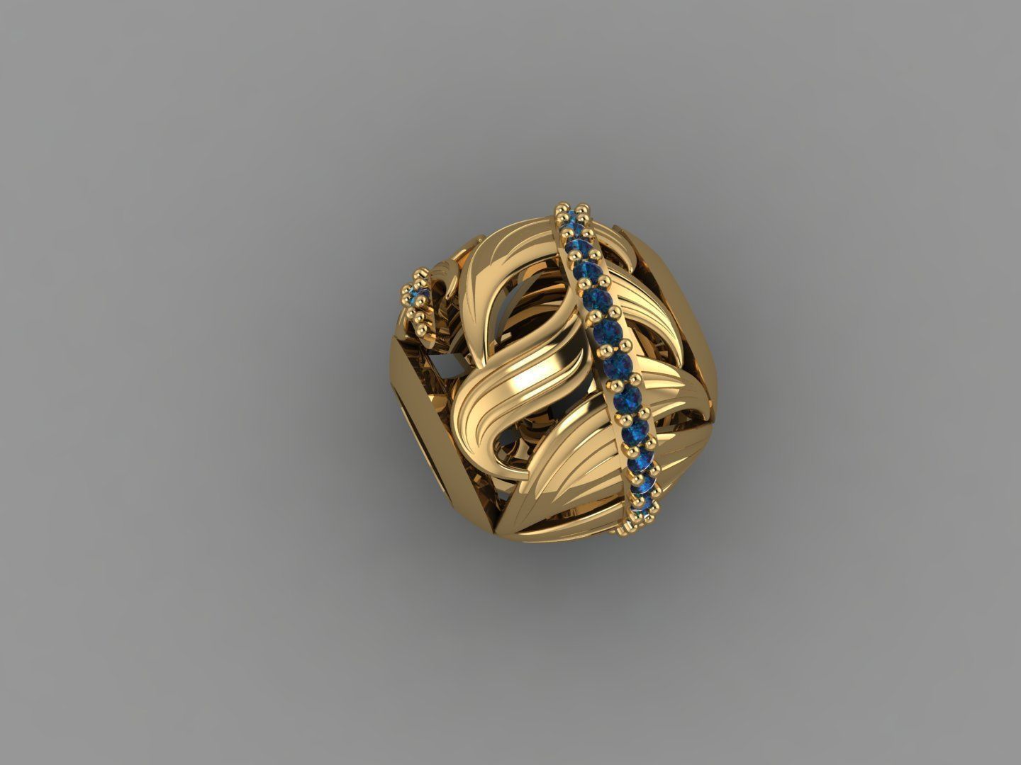Pandora - Charm 3D print model_4