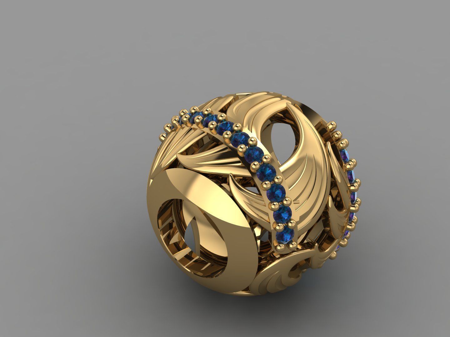 Pandora - Charm 3D print model_1