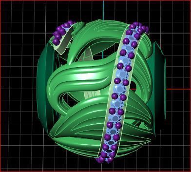 Pandora - Charm 3D print model_2