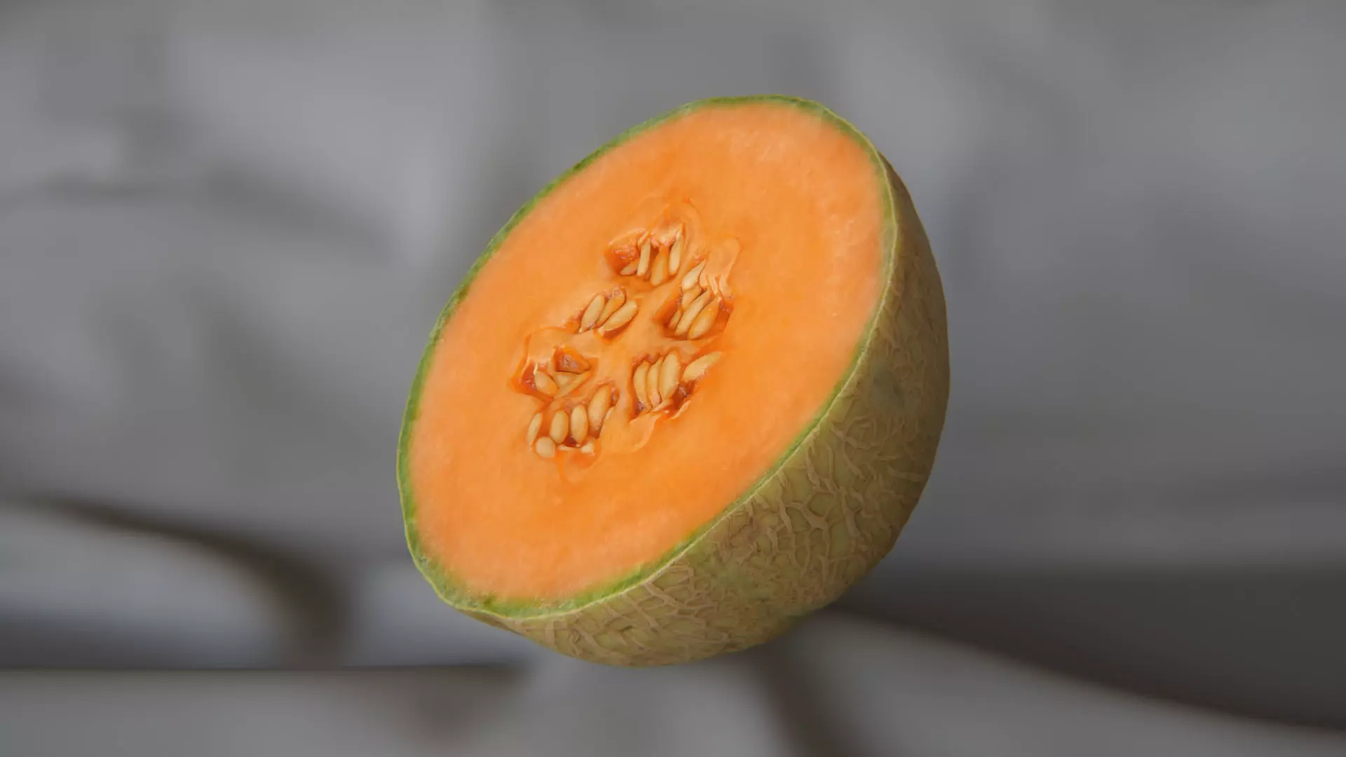 Melon Half 1 - 3D Scan 3D model_0