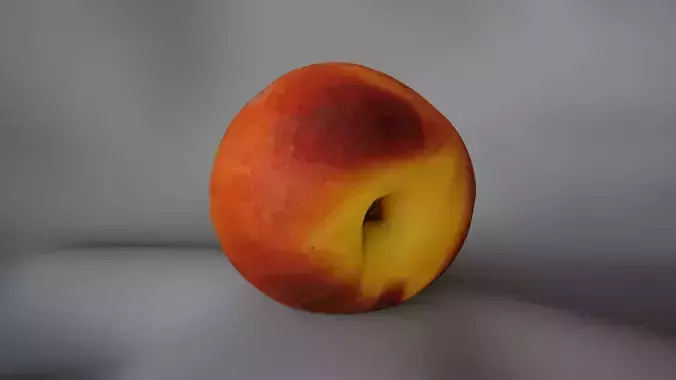 Peach 1 - 3D Scan