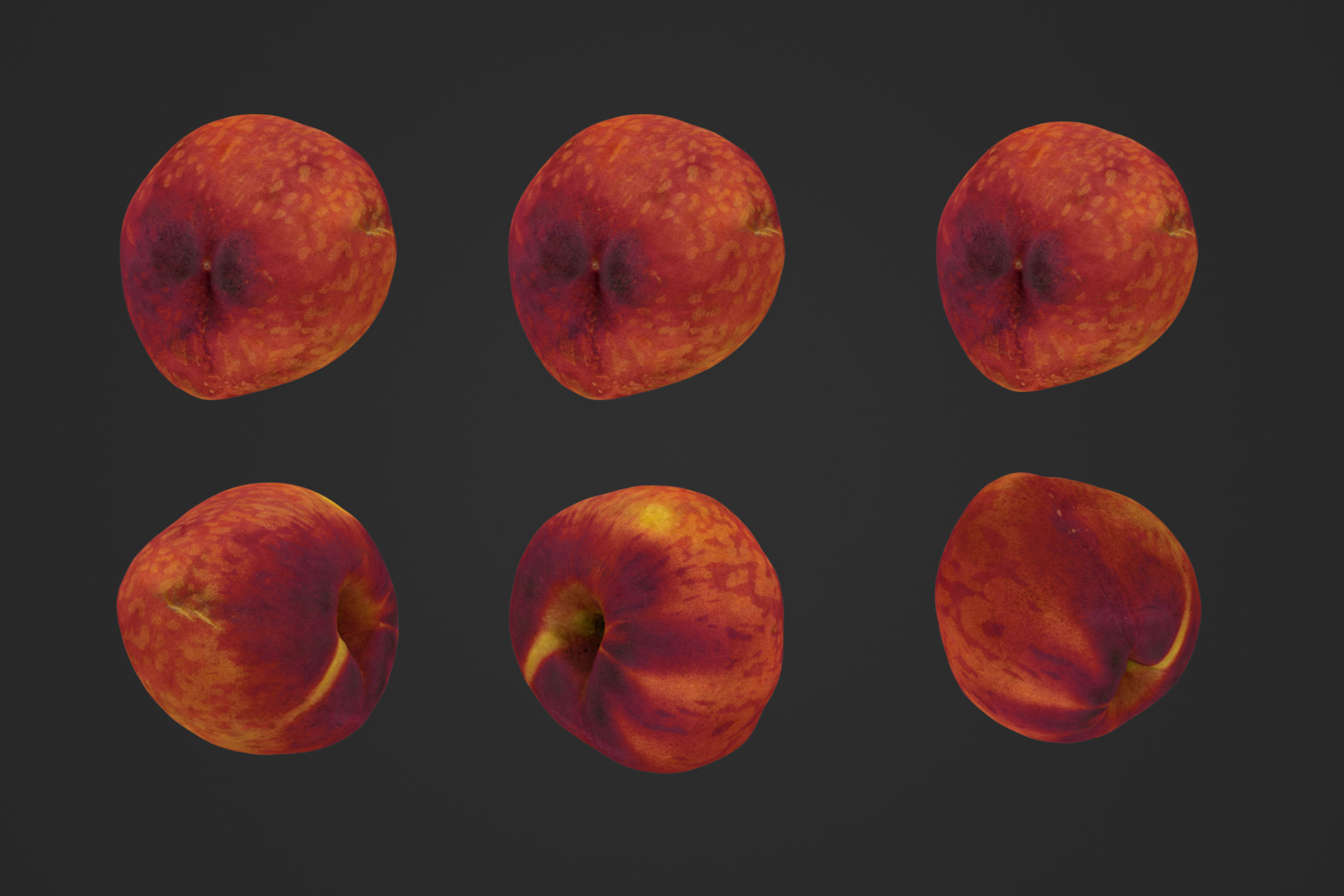Peach 2 - 3D Scan 3D model_1