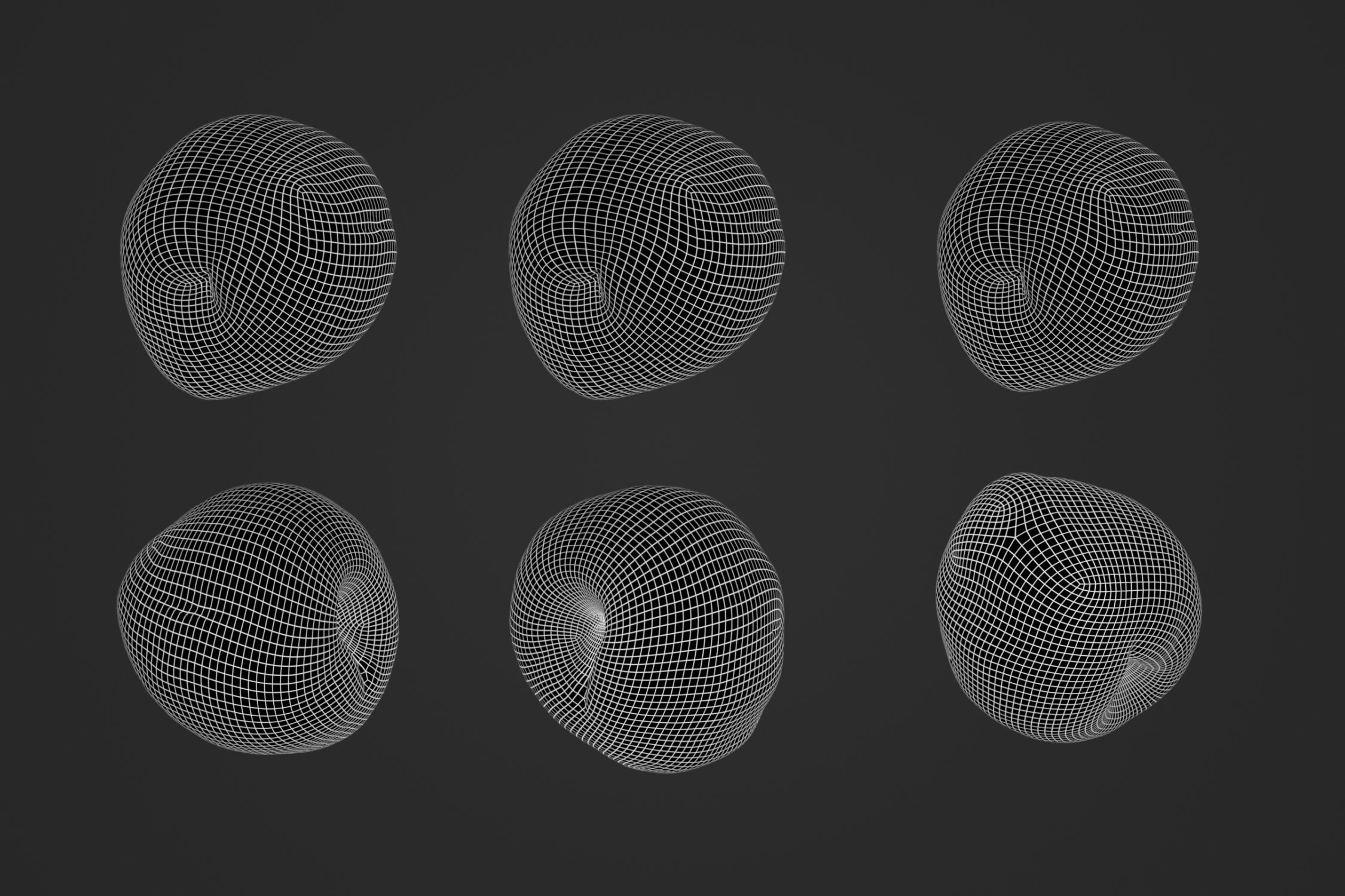 Peach 2 - 3D Scan 3D model_4