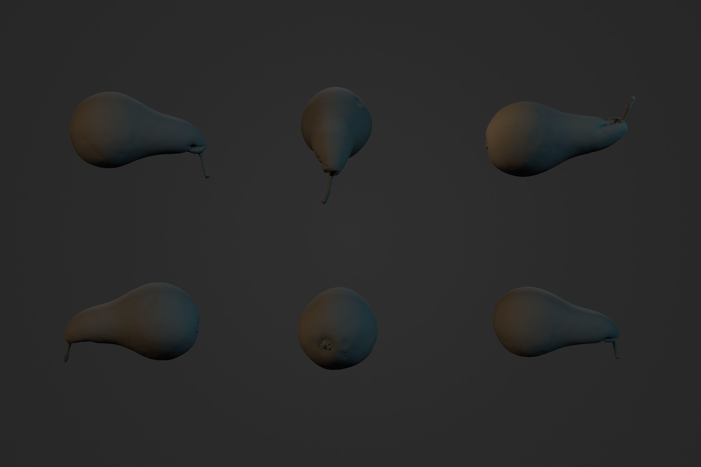 Pear 1 - 3D Scan 3D model_3