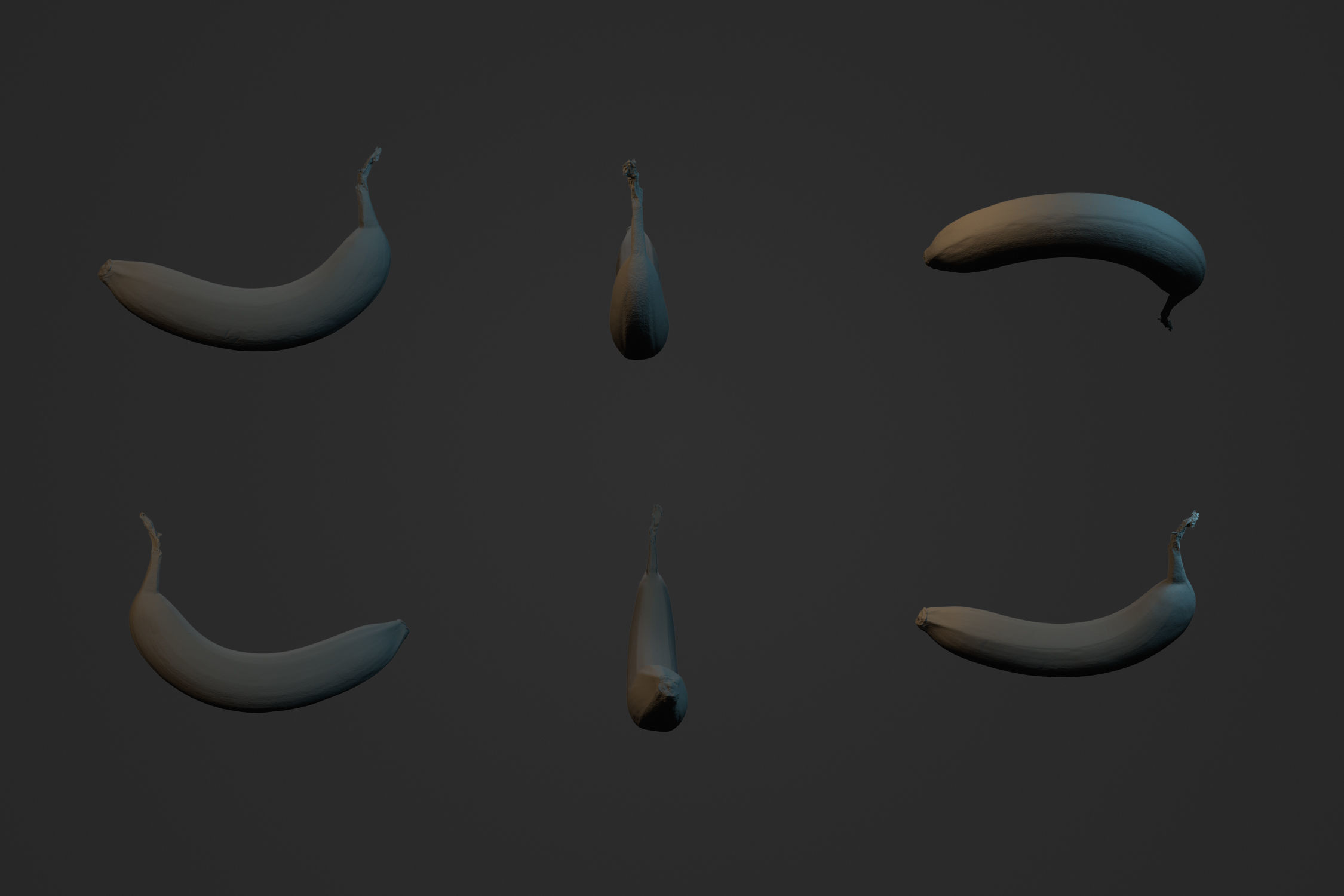 Unripe Banana 1 - 3D Scan 3D model_3