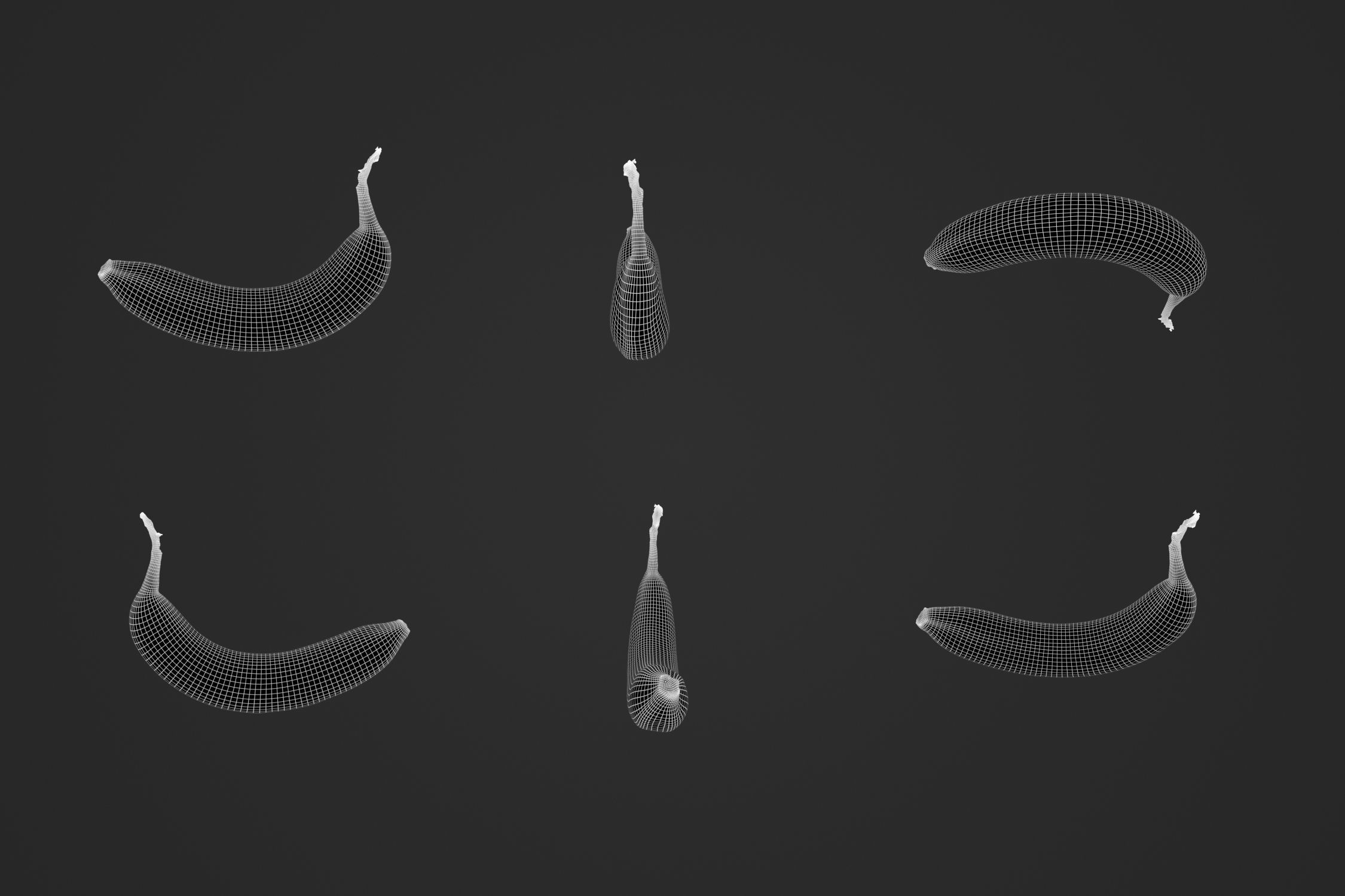 Unripe Banana 1 - 3D Scan 3D model_4