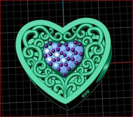 Pandora - Charm 3D print model_3