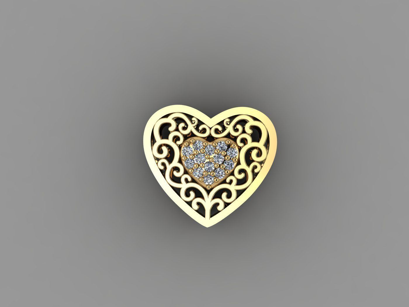 Pandora - Charm 3D print model_2