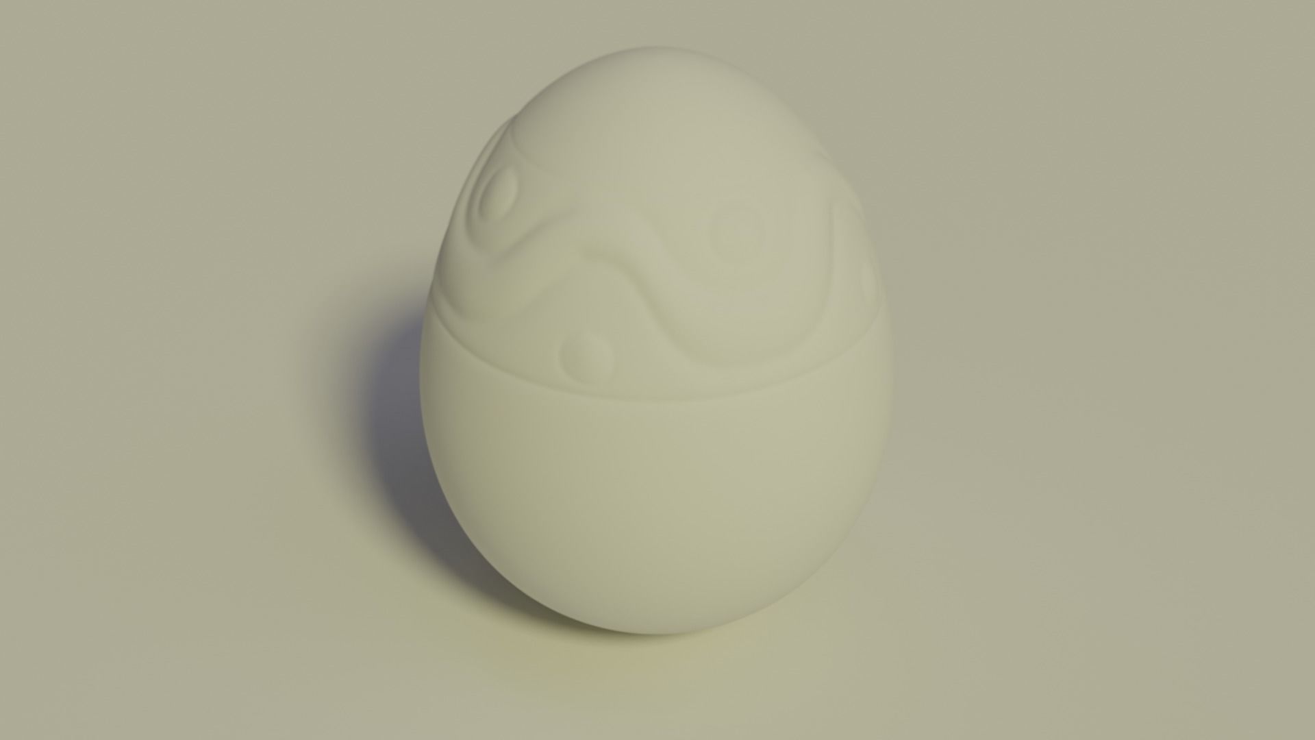 Golden Egg 3D print model_3