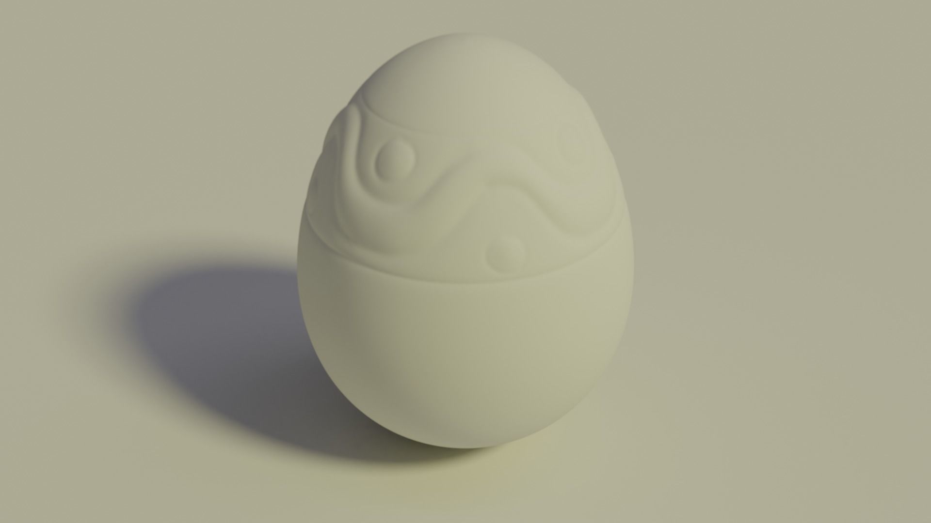 Golden Egg 3D print model_21