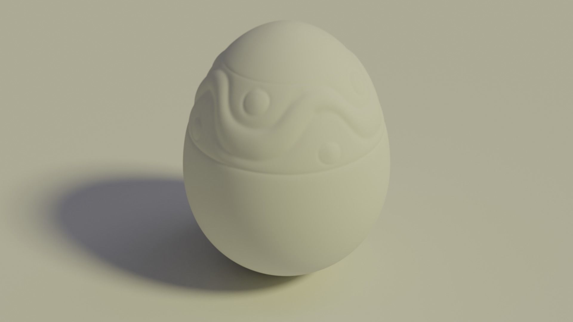 Golden Egg 3D print model_20