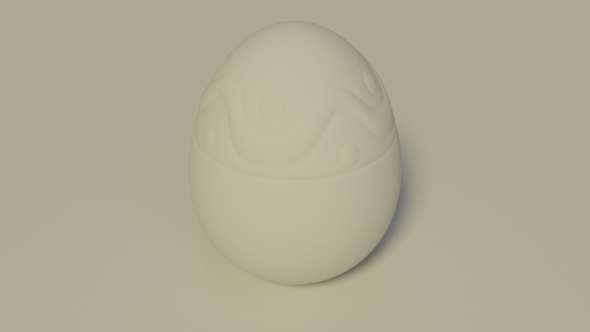 Golden Egg 3D print model_6
