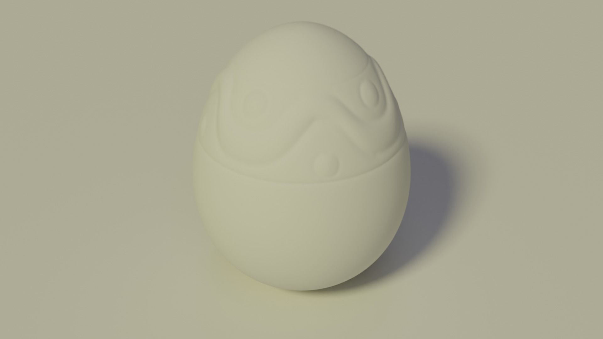 Golden Egg 3D print model_7