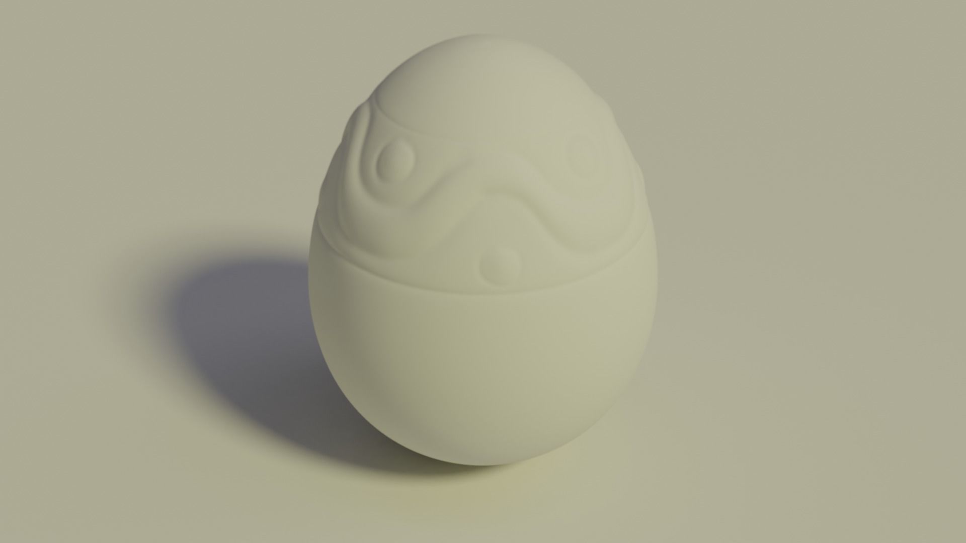 Golden Egg 3D print model_22