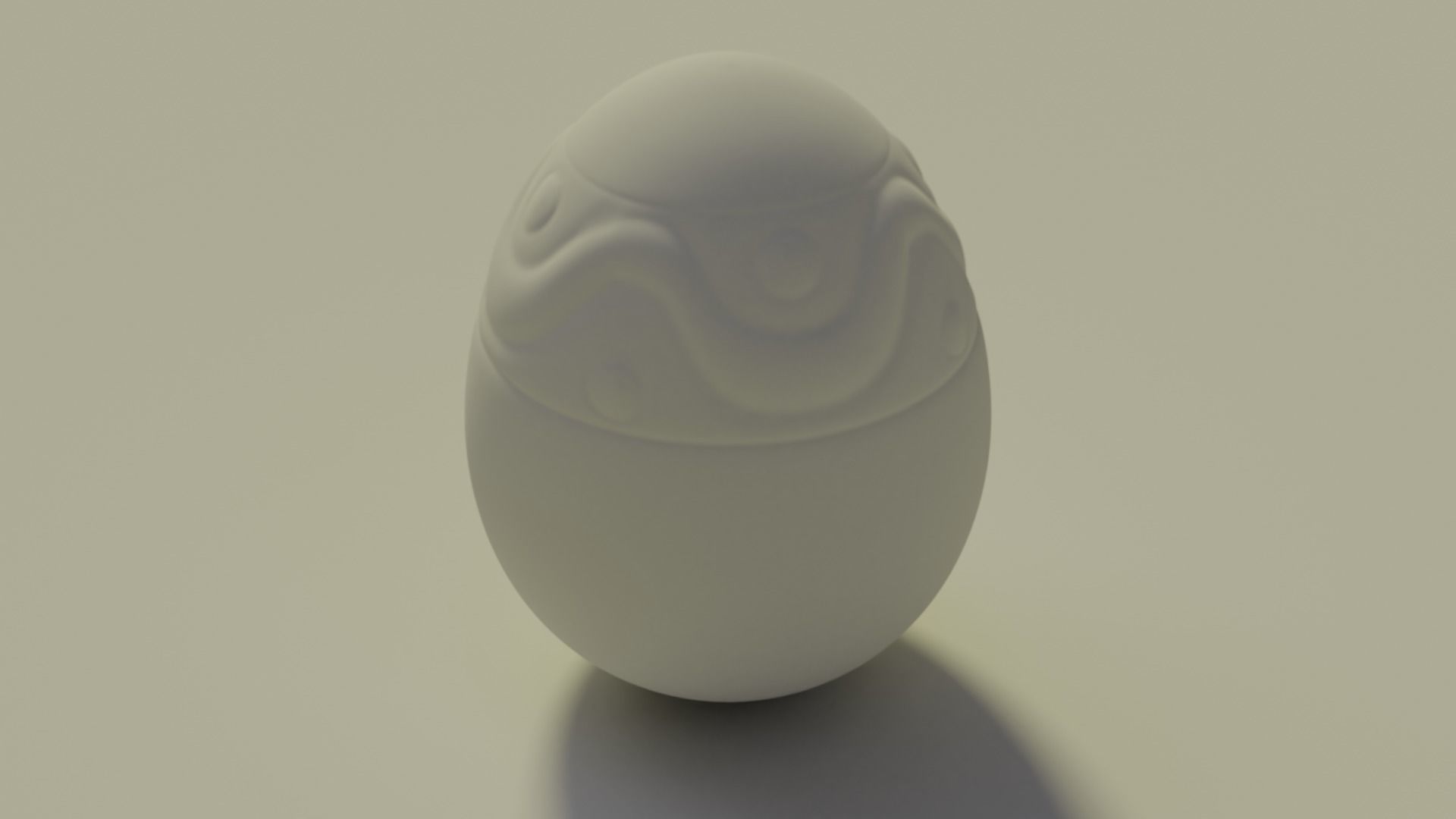 Golden Egg 3D print model_13
