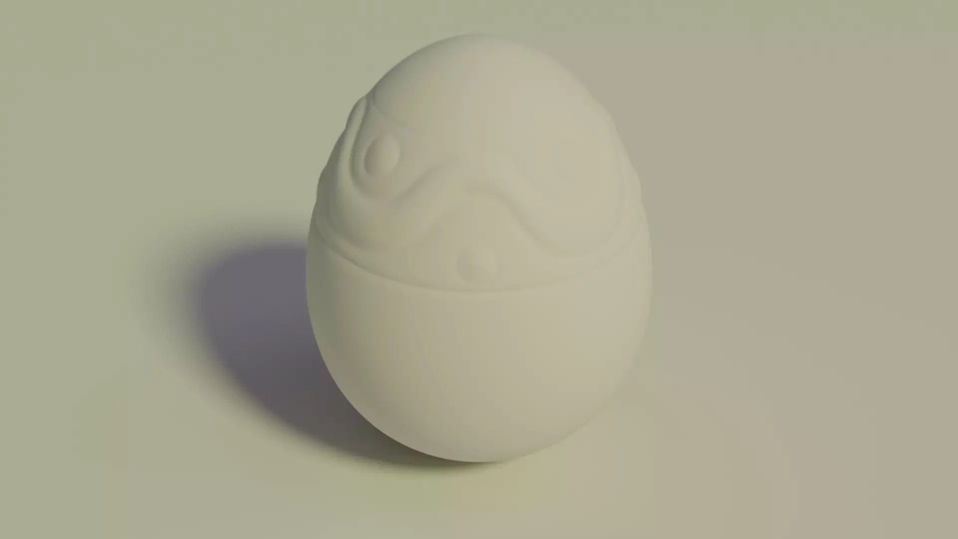 Golden Egg 3D print model_0