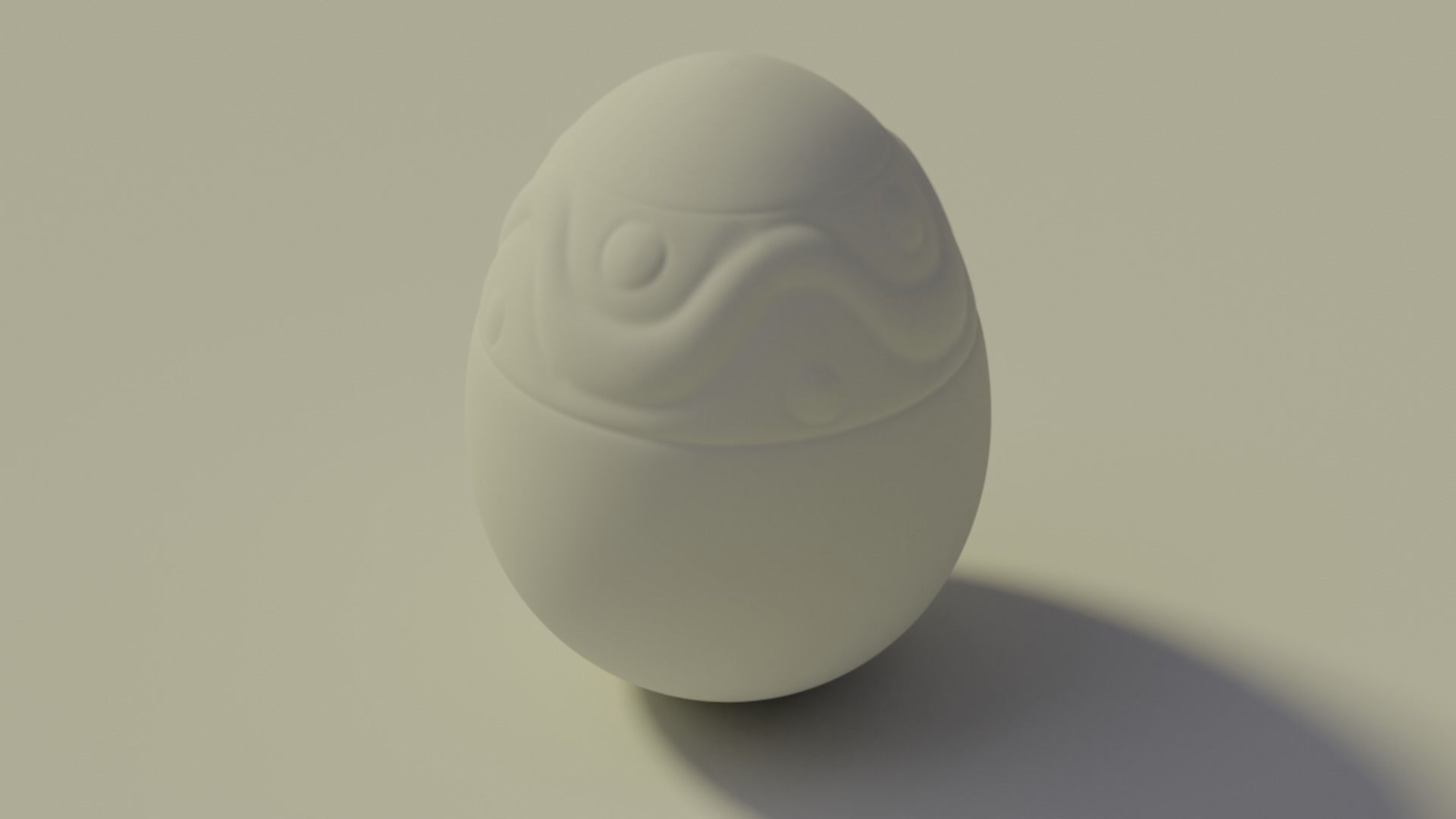 Golden Egg 3D print model_11